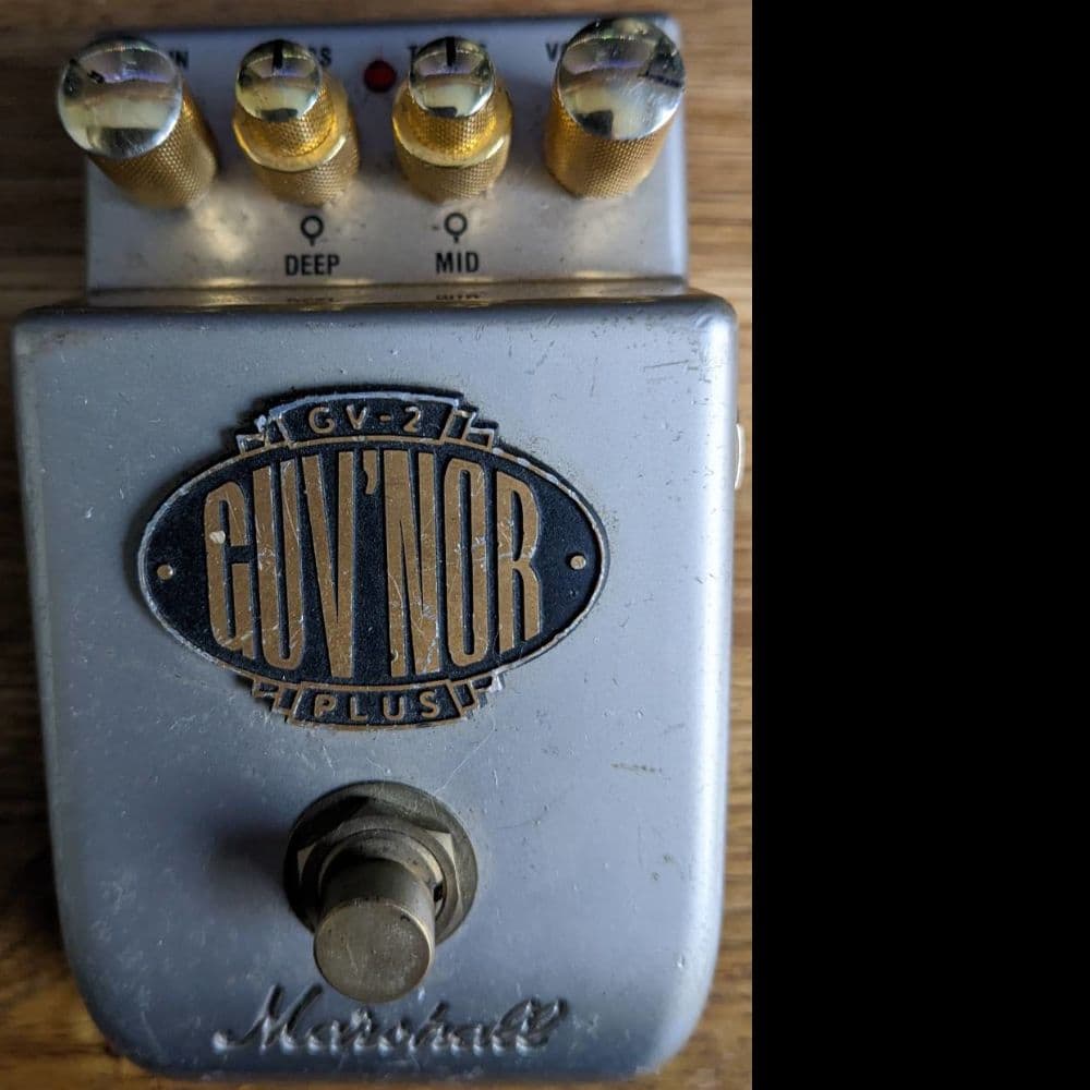 Marshall GV-2 with capacitor removal modification
