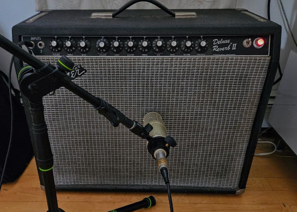 Fender Deluxe Reverb II - clean and overdrive