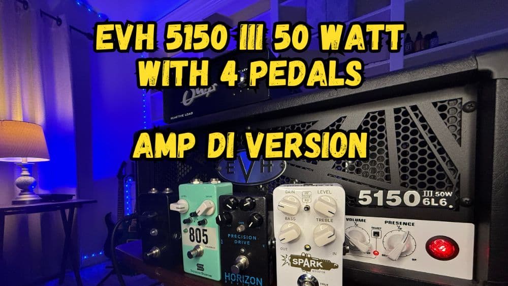 OB1 5150 III Amp DI (805, Fortin 33, Precision Drive, TC Spark)