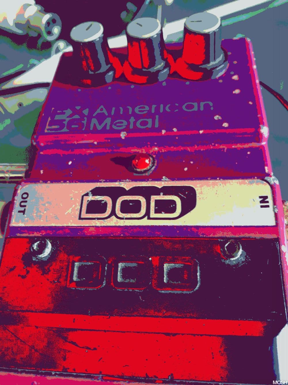 DOD FX53 American Metal Distortion Pedal