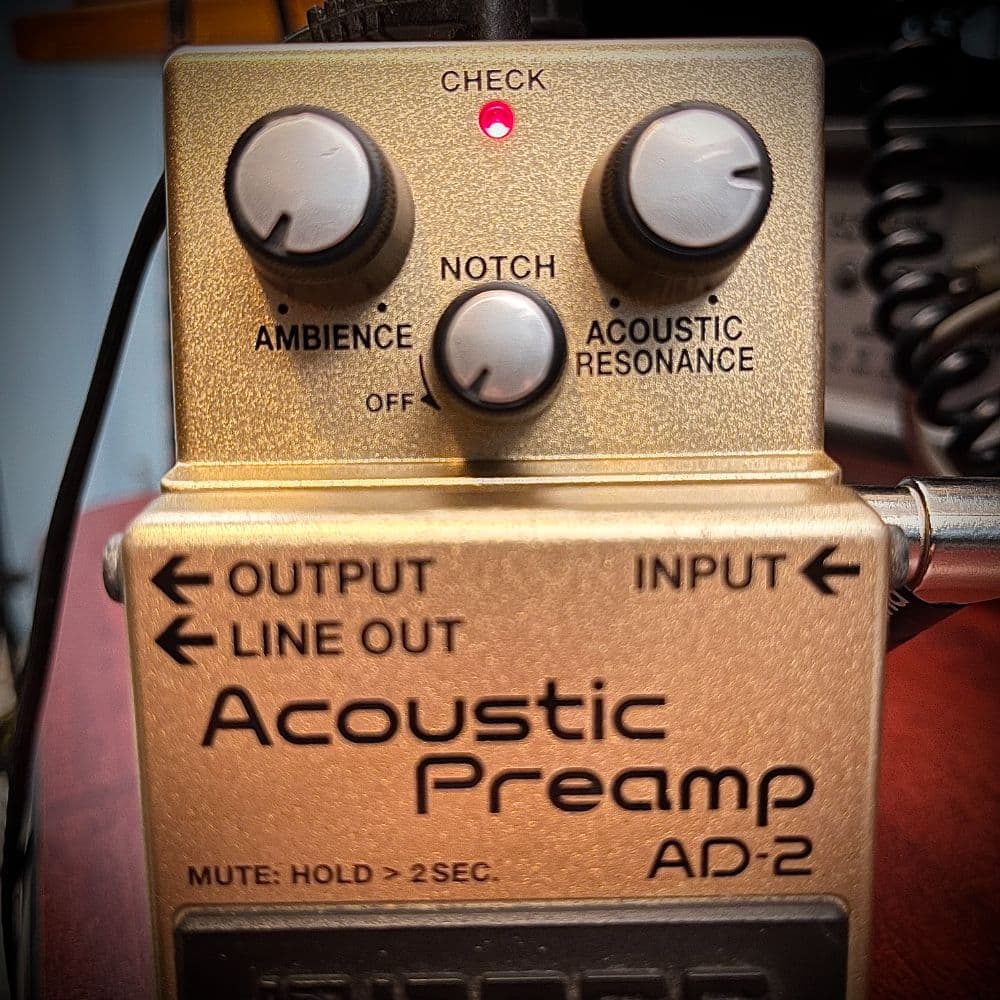 Boss Acoustic Preamp AD-2