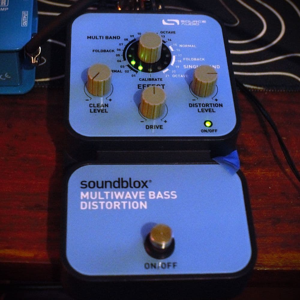Source Audio SA125 Soundblox Multiwave Bass Distortion (Awesome with guitar too)