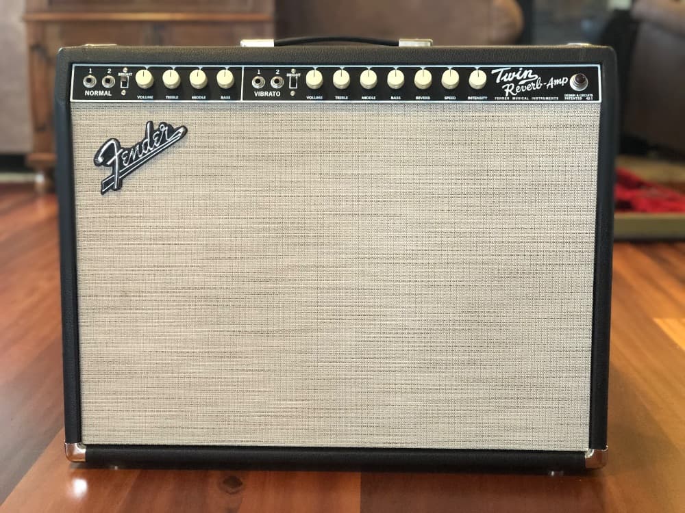Fender Vintage Reissue '65 Twin Reverb + Celestion G12-65 Heritage + R121+U67 Full Rig