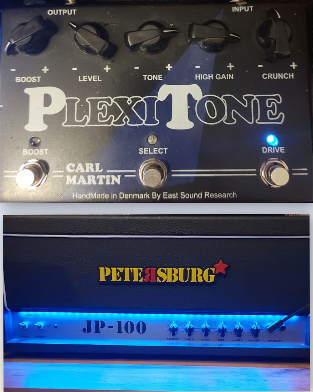 Pitersburg JP-100+Plexi Tone Carl Martin