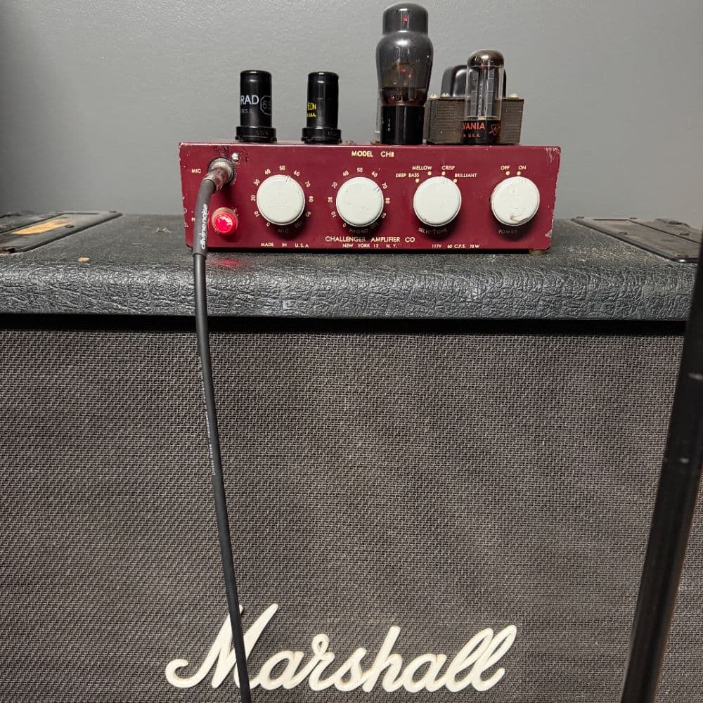 Challenger CH8 Modified PA Amplifier - Late '40s