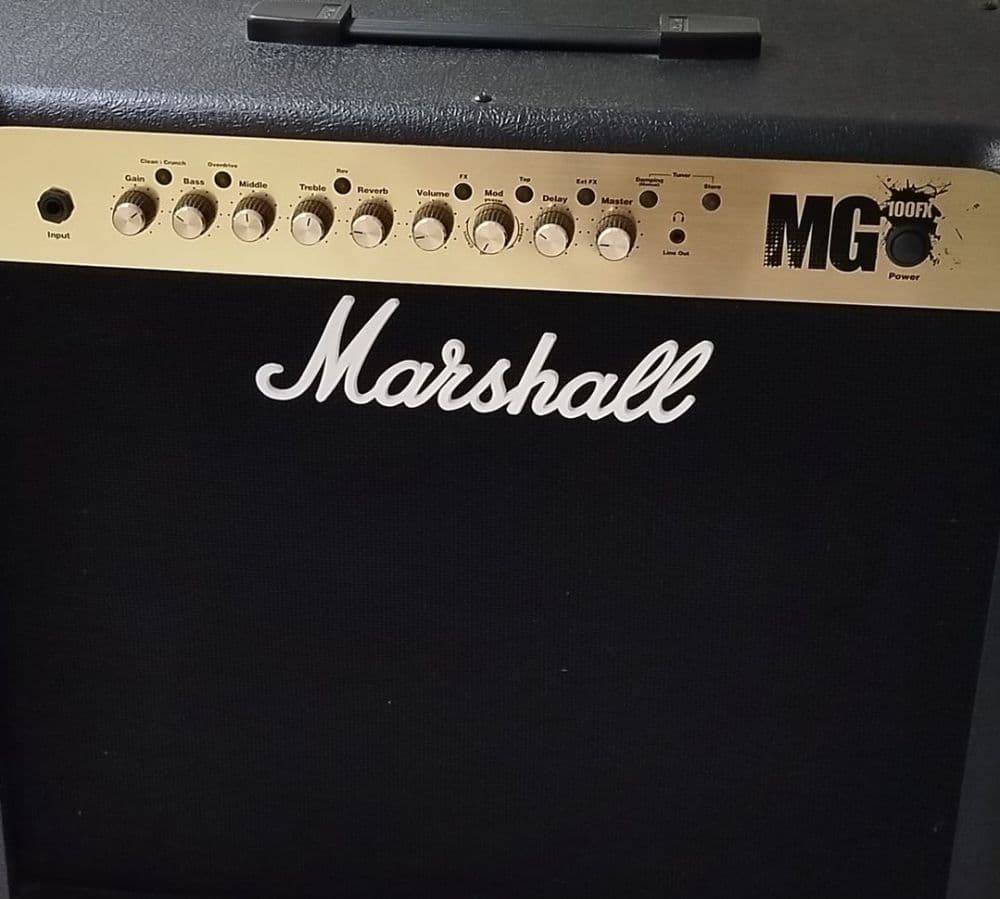 Marshall MG100FX all channels