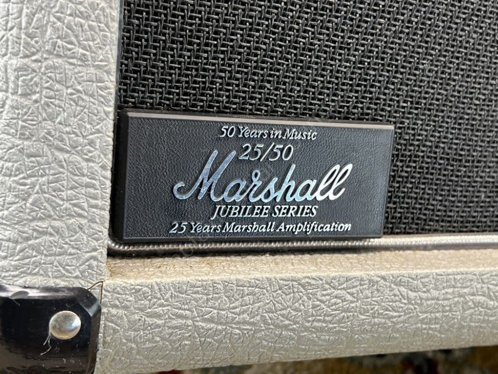 Marshall Silver Jubilee 2555 - 1987 + 2551BV Cabinet - 1987 - Slash 1992 Tokyo