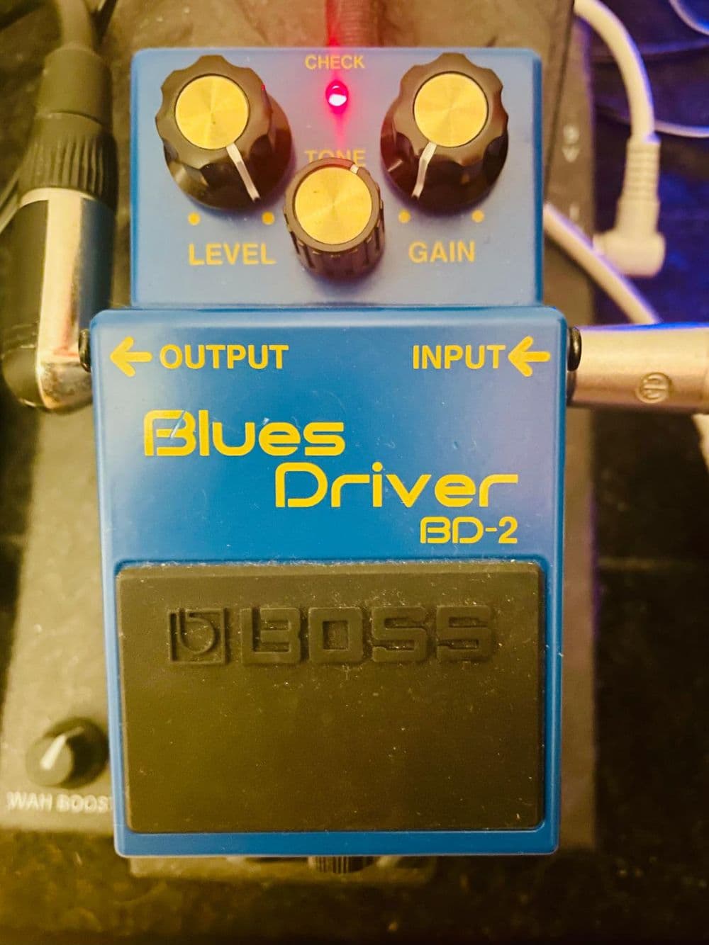 Boss BD-2 as clean boost