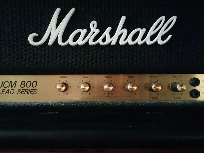 Marshall JCM 800 with Way Huge Overrated Special