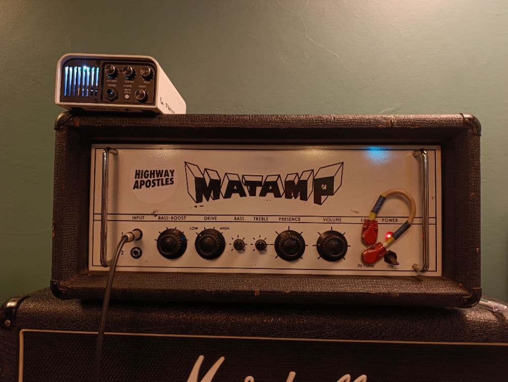 1974 Matamp GT100 cleans