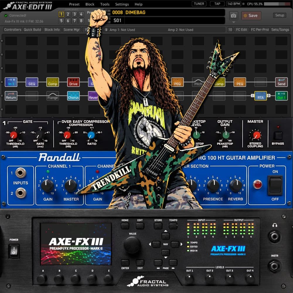 Dimebag Universal Tone Fractal Audio Axe Fx III v1.1