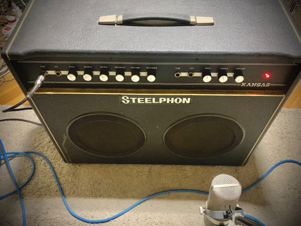 Steelphon KANSAS 80s Italian Solid State Combo