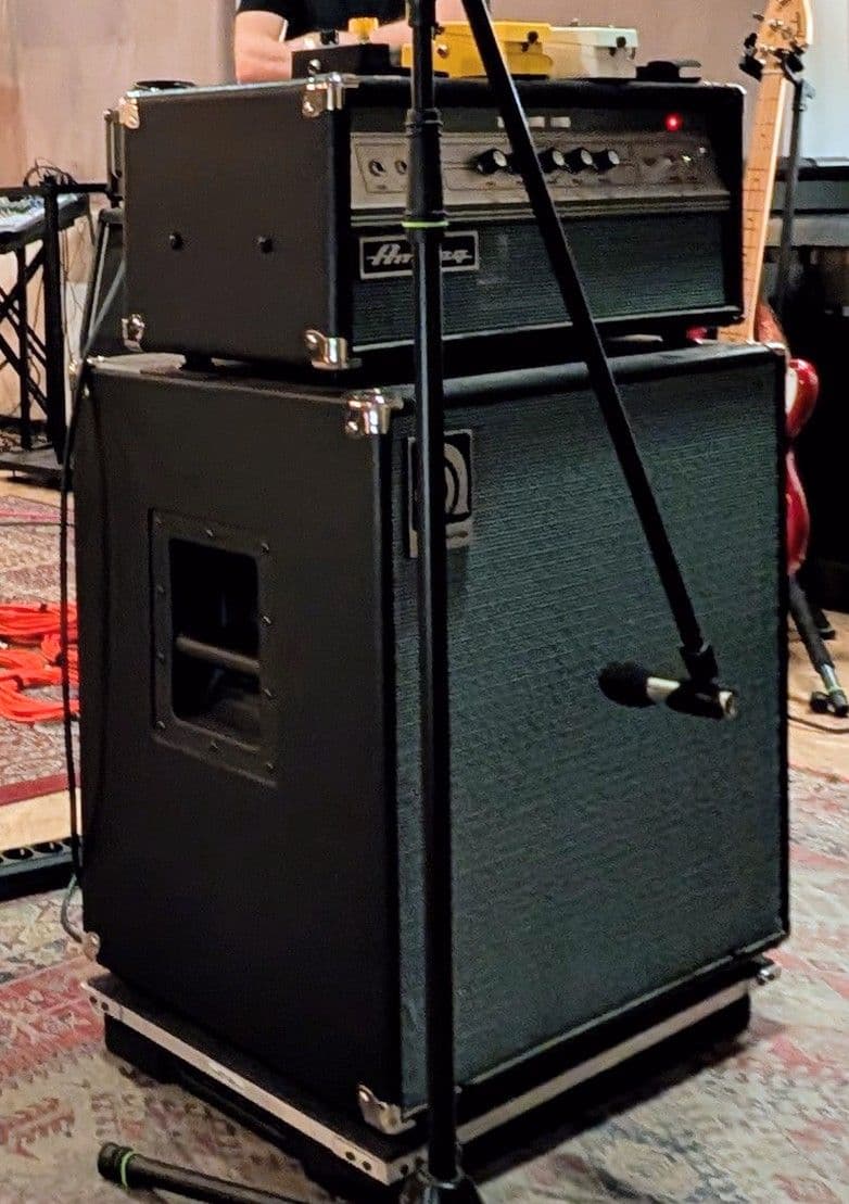 AMPEG V-4B with Sansamp Preamp & BOSS ODB