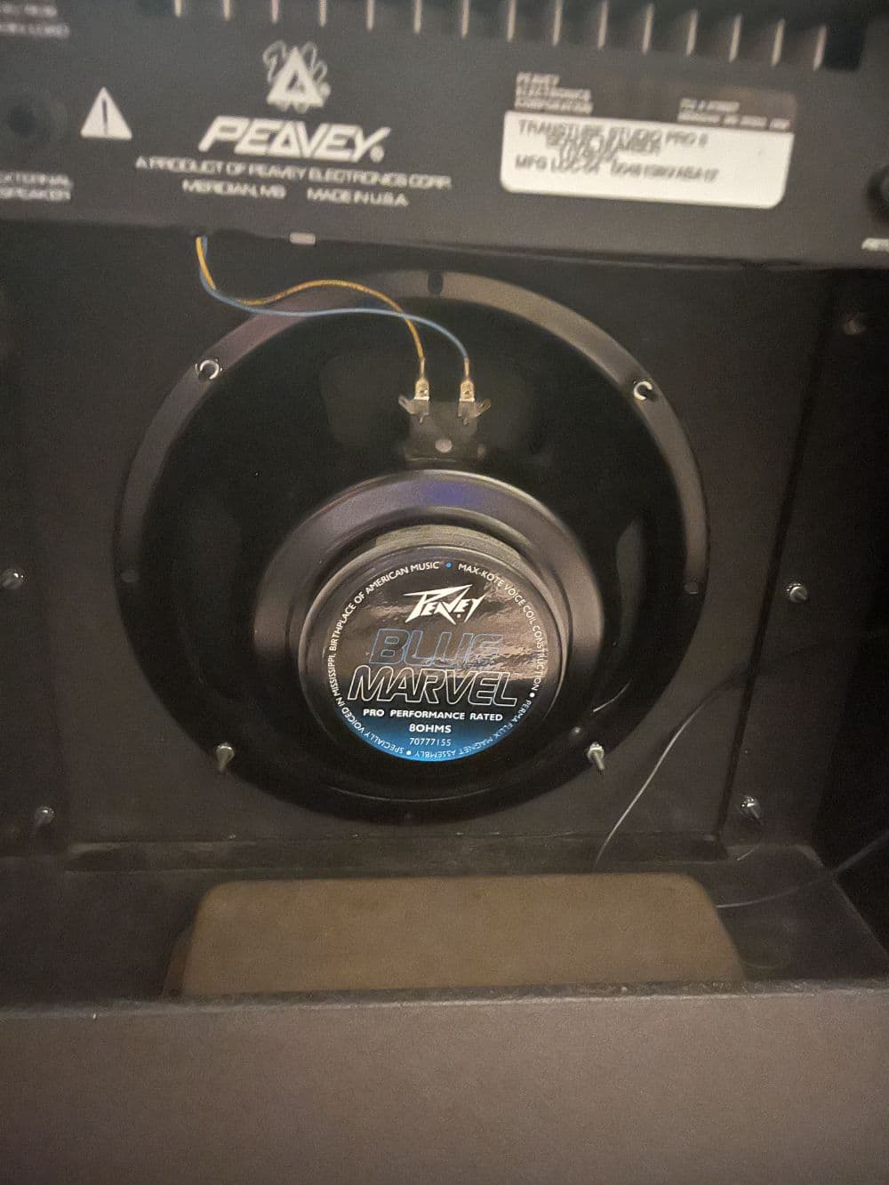 Peavey 12" Blue Marvel - Studio Pro 112