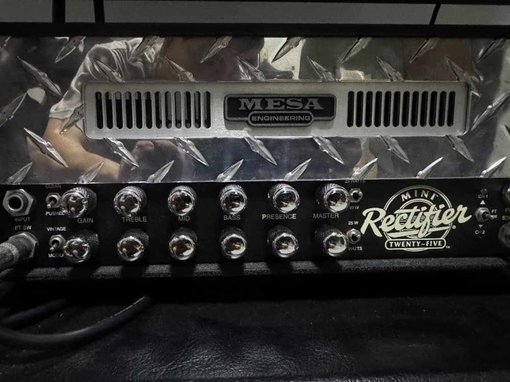 P'Win potato setting on mesa boogie mini rectifier.