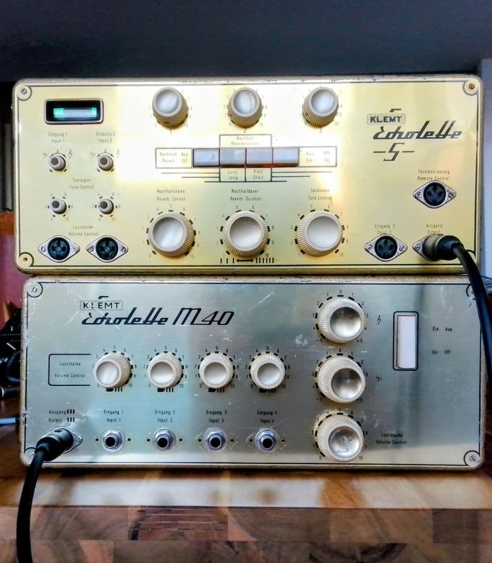 1959 Klemt Echolette NG51 Preamp and Tape Delay