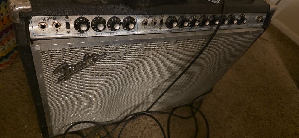 1972 Twin Reverb with 15" JBL
