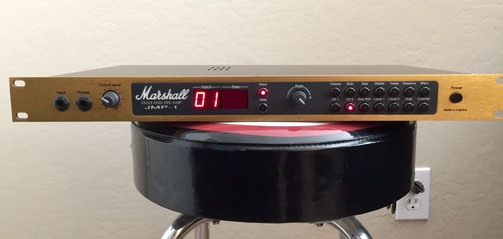 Marshall JMP-1 Preamp into 800 PA