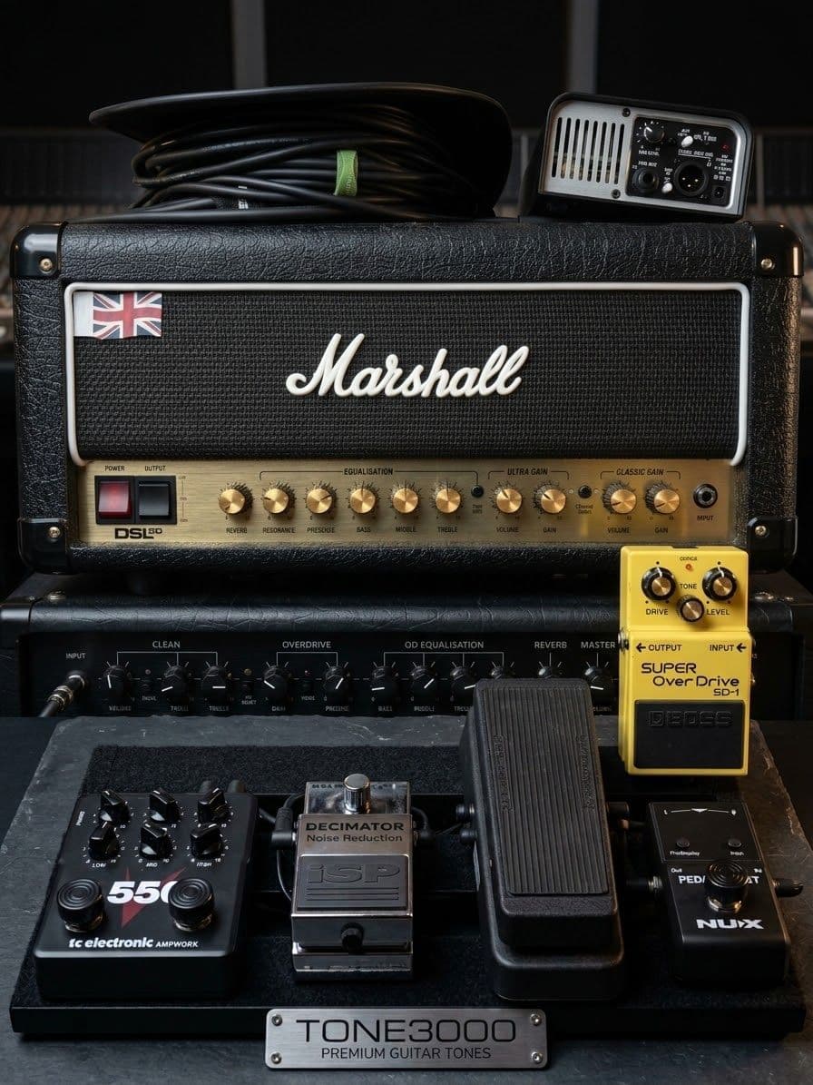 Marshall DSL20H + Boss SD1