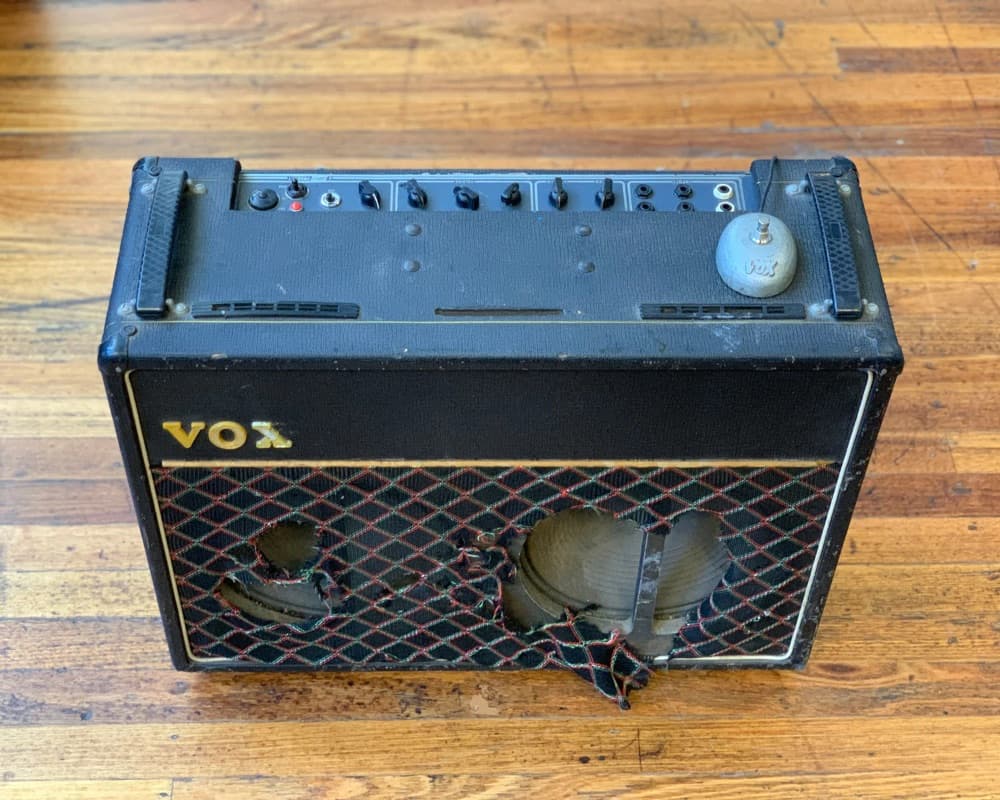 VOX AC TB BLUE PANEL