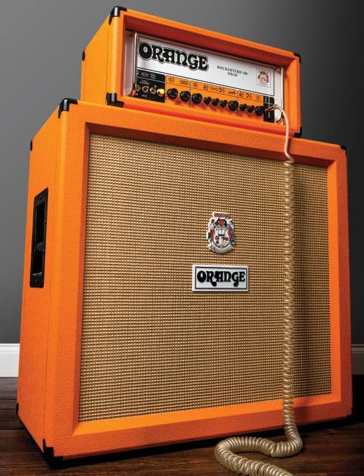 Orange Rockerverb MK3 With CAB Orange 4x12