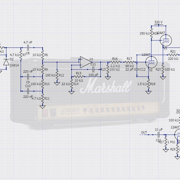 Marshall JCM900 4100 (LiveSPICE2NAM)