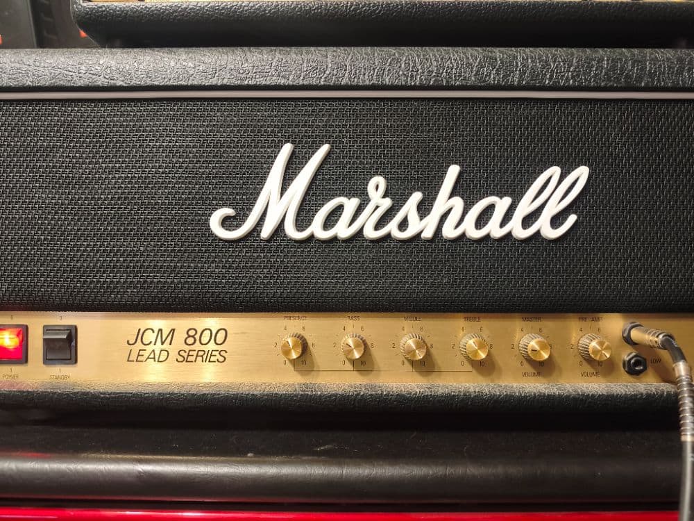 Marshall JCM 800 with MAB OD Michael Angelo Batio settings