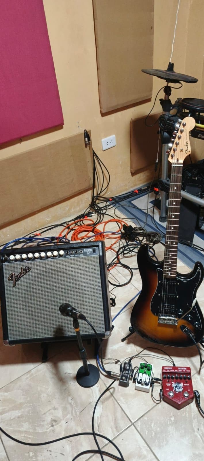FENDER PRINCETON 112 (Jekyll & hyde + Fat Drive + ep Booster)