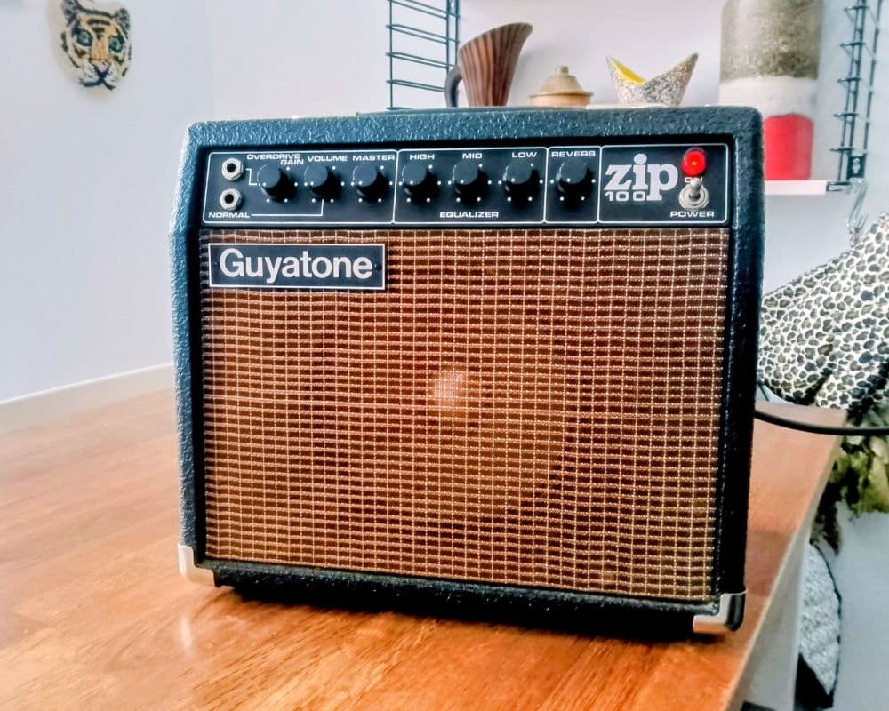 Guyatone Zip 100 (GA100) vintage solid state combo amp - Made in Korea - Fender like - 1970s