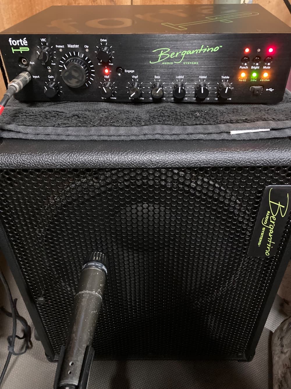 Bergantino Forte HP HD112 Cab Modern Fuzz