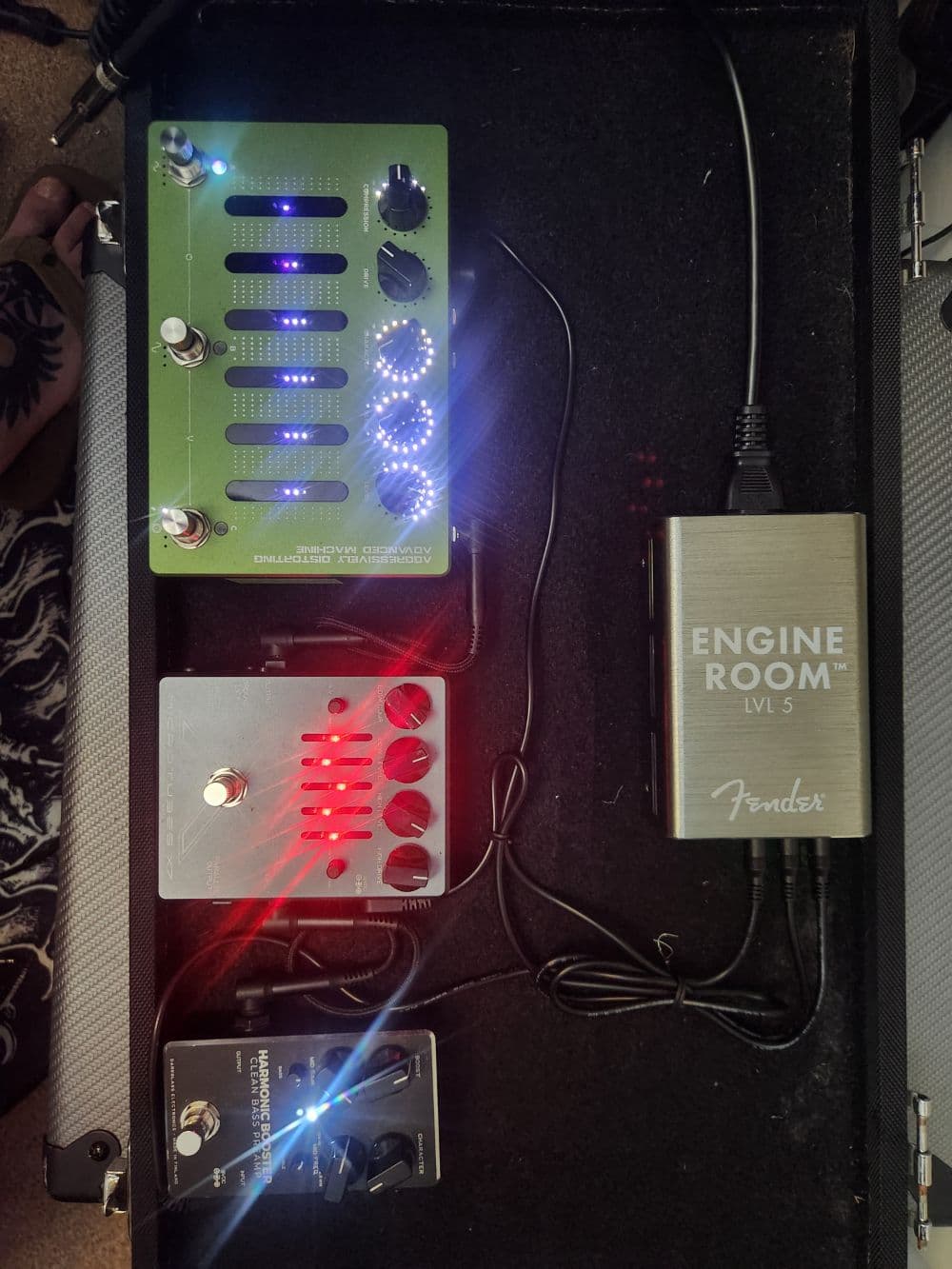 Darkglass Harmonic booster, X7 and Adam pedals updated