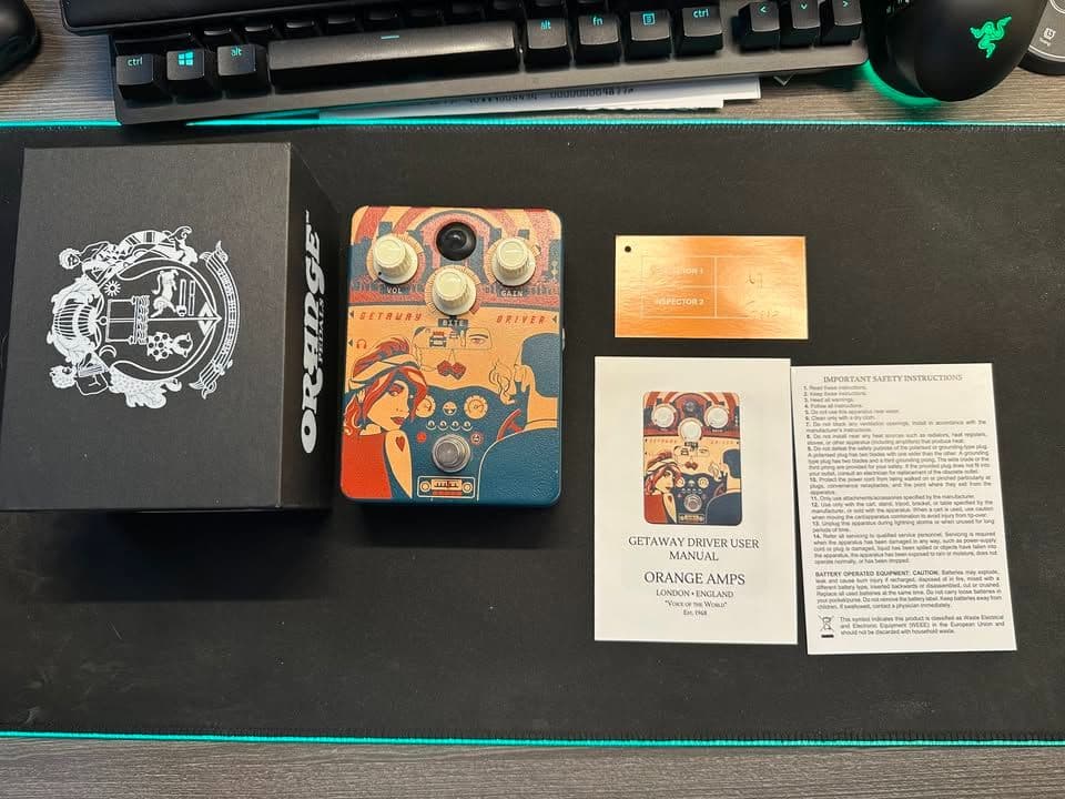 Orange Getaway Driver Overdrive AIAB — Full Rig