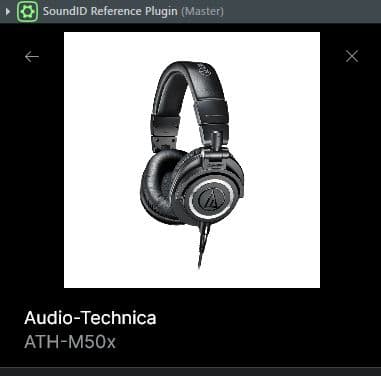ATH-M50x Sonarworks SoundID Flat Profile