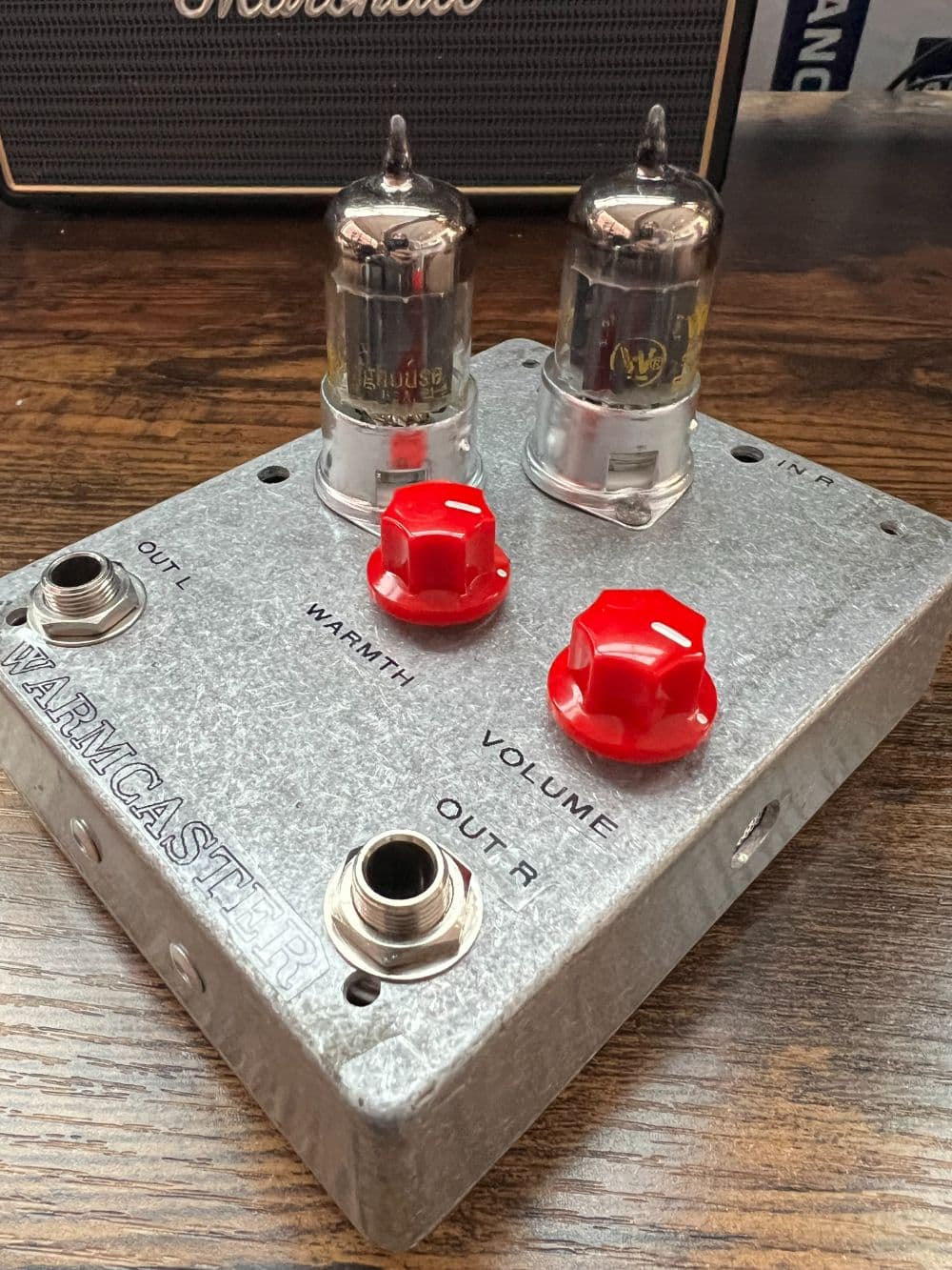 Warmcaster (Valvecaster clone) 12AU7 tube pedal