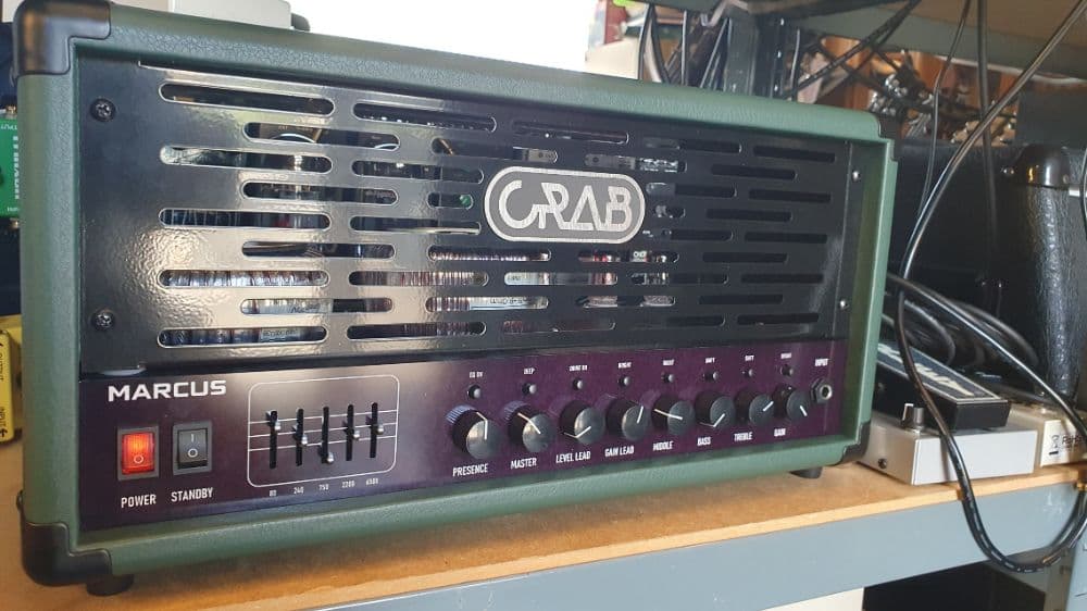 Crab Guitar Effects MARCUS (Mesa Boogie IIC+ Clone) - Scooped Thrash