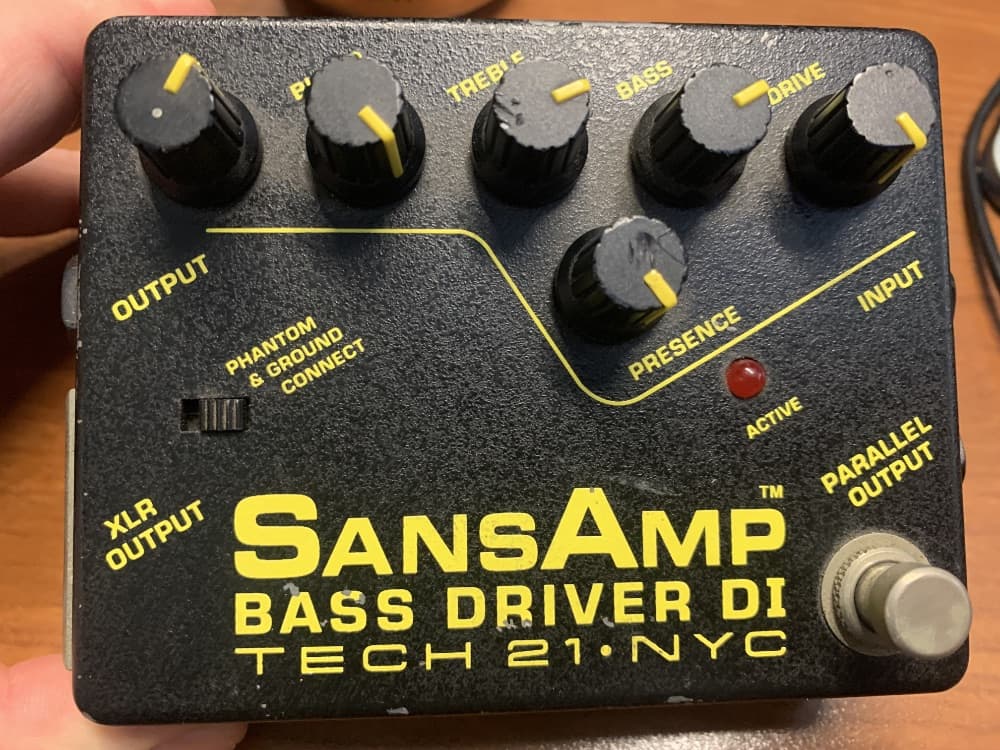 Tech 21 Sansamp Bass Driver