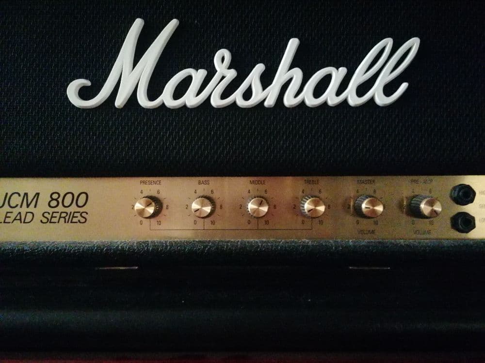 Marshall JCM 800 with MXR Wylde Audio OD