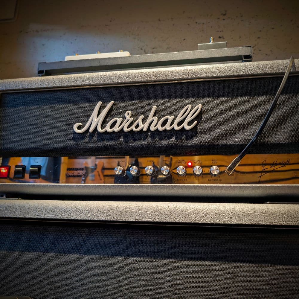 Marshall 2555X Silver Jubilee Reissue Head