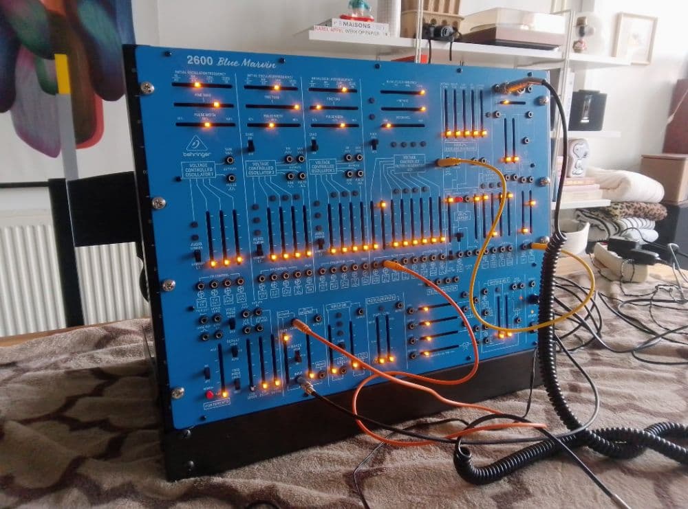 Behringer 2600 - preamp only - ARP 2600 mono synthesizer clone - 2000s