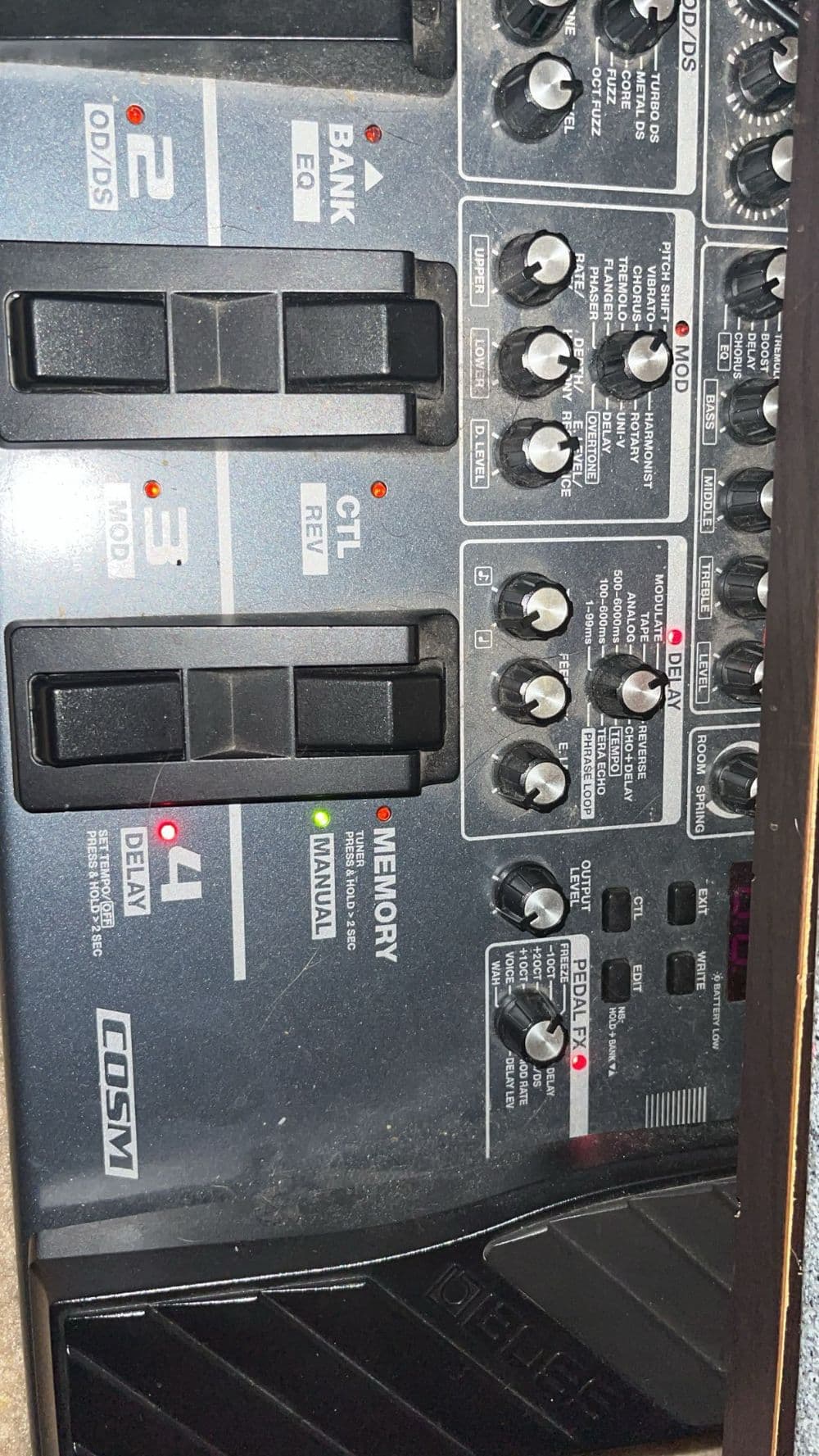 Boss ME-80 Analog Delay setting pack