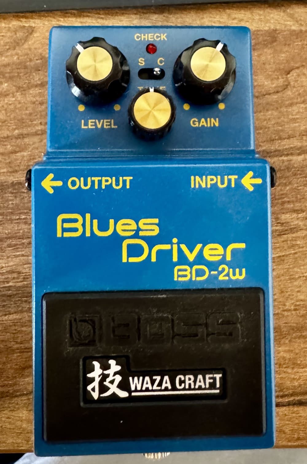 Boss Blues Driver Waza