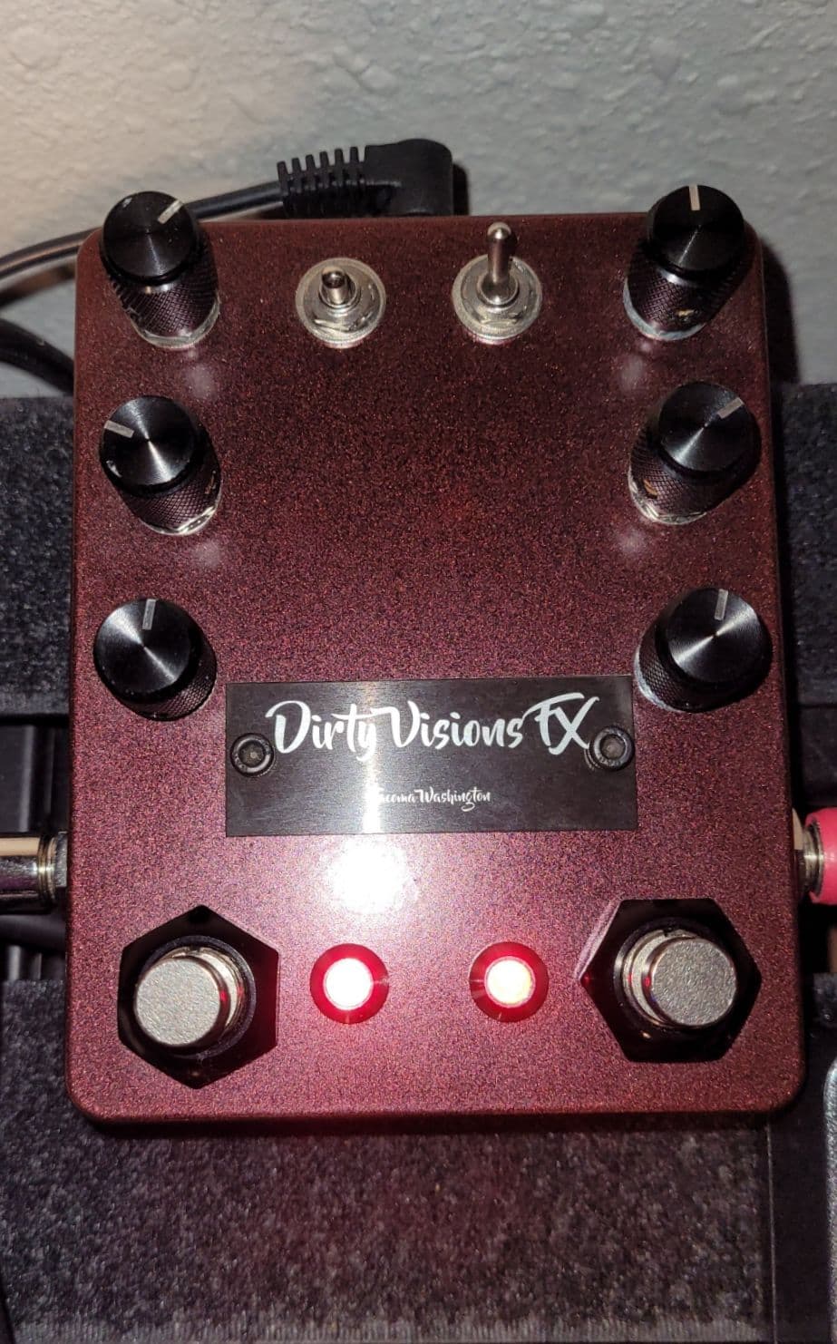 Dirty Visions FX 2 Face into Egnater SW45 (JTM45)