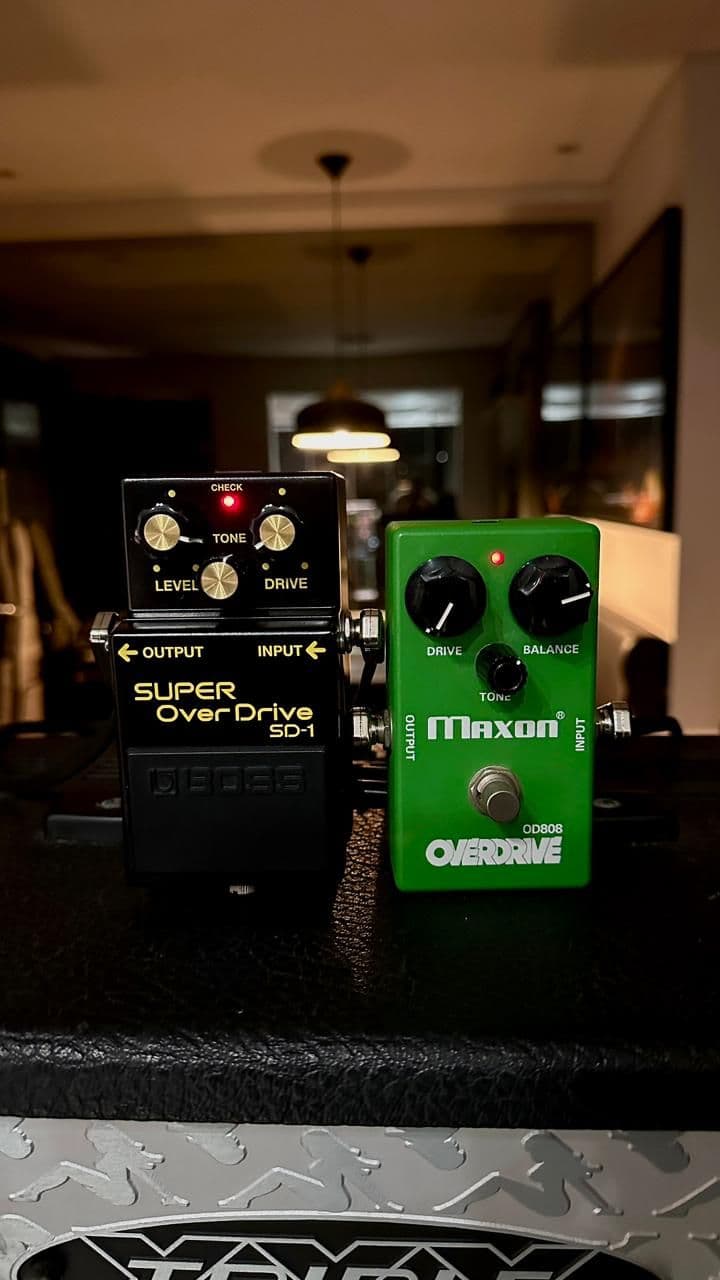 Boosts - Boss SD1 and Maxon OD808