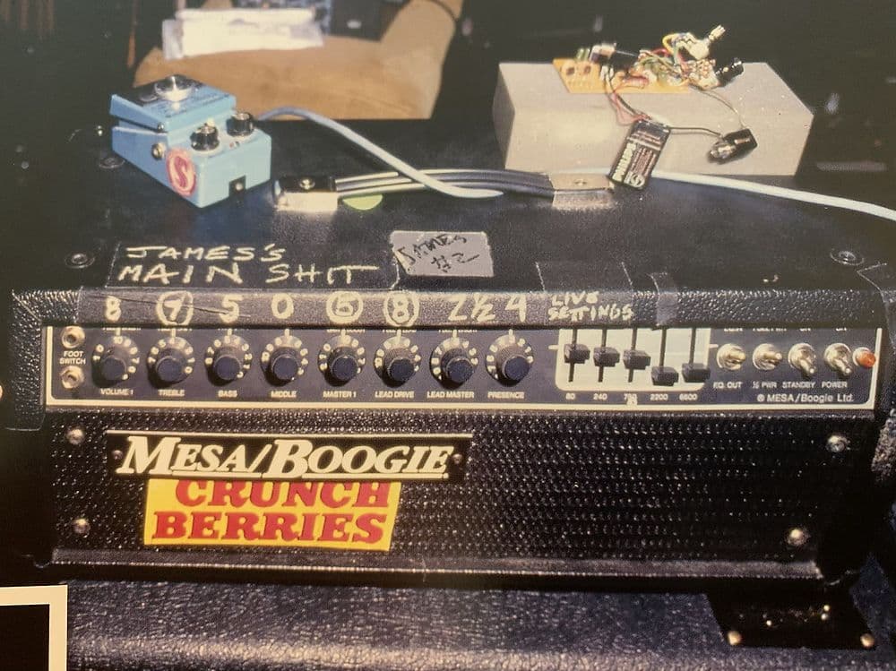 Mesa Boogie Mark IIC++ Preamp - Metallica And Justice for All / Blackened Settings