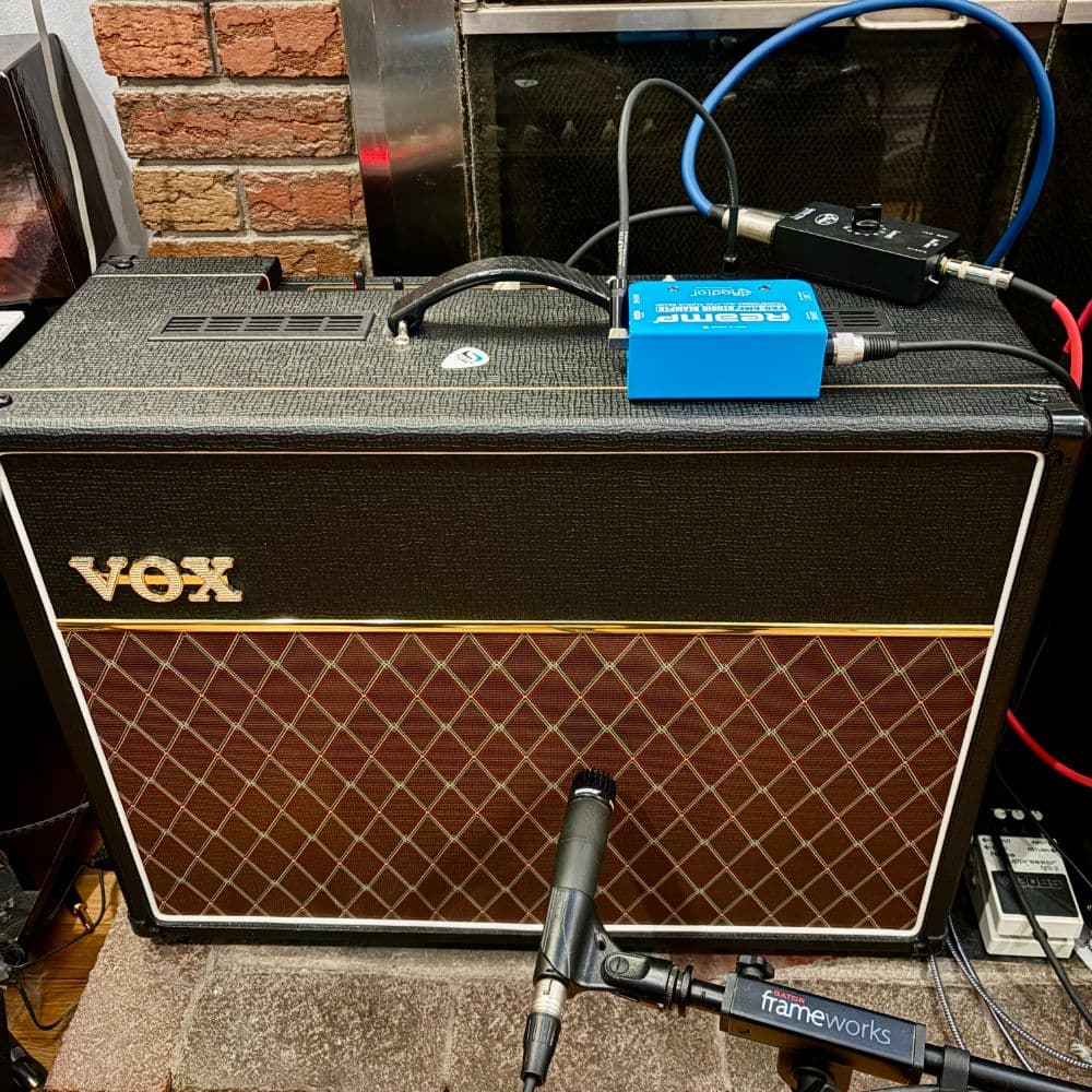 Vox AC30S1 BlackHawk Alnico Full Rig