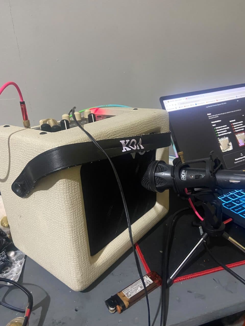 Vox g3 mini Cali metal channel