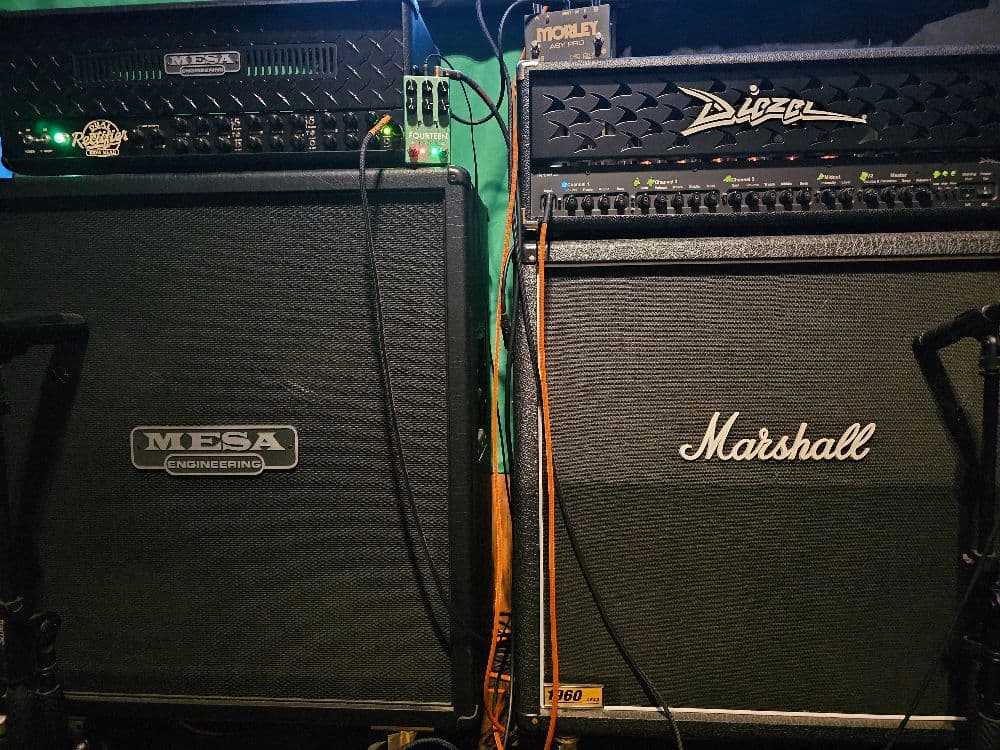 Mesa + Diezel Herbert Dual Amp