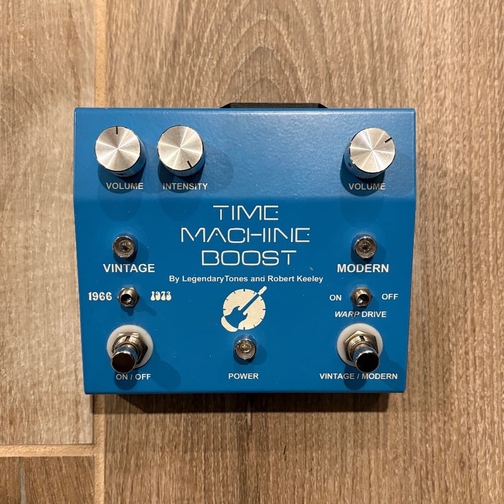 Keeley Time Machine Boost - 11.5dBu Send/13.4dBu Return - TTSV10 Input