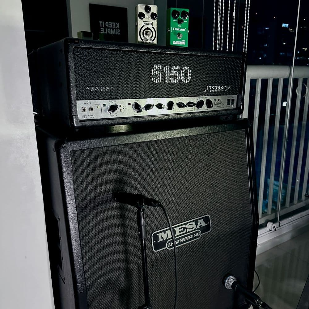 Full Rig Peavey 5150 + Mesa 4x12