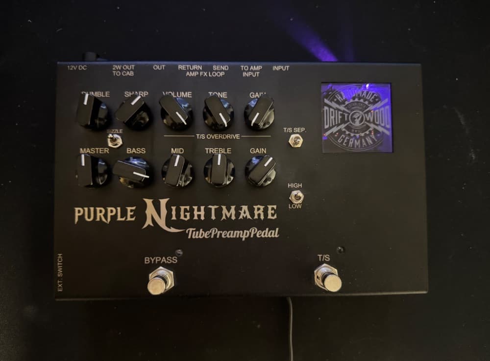 Driftwood Purple Nightmare Preamp + KSR PA-50R